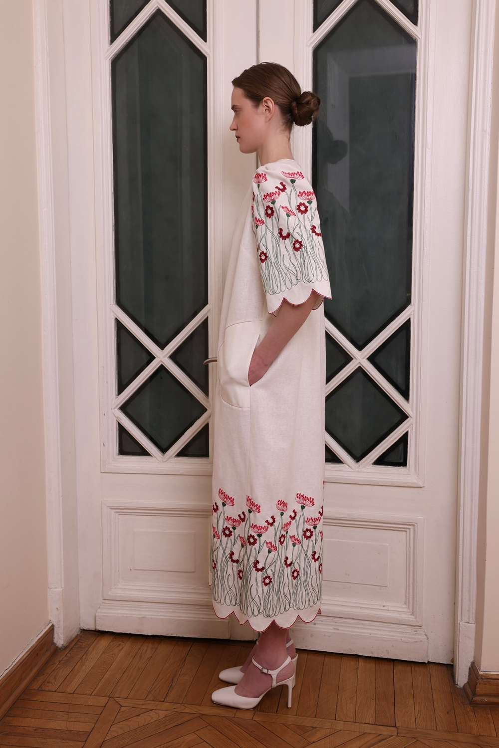 Платье «Мирослава», белый