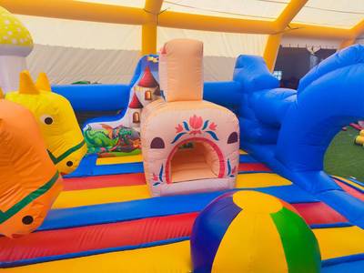 Коммерческий надувной батут «Просто сказка», 10x6x6 м