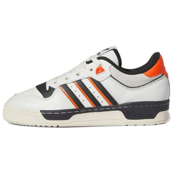 Adidas originals RIVALRY 86 Кроссовки для скейтборда Низкие Белые Черные Оранжевые Унисекс
