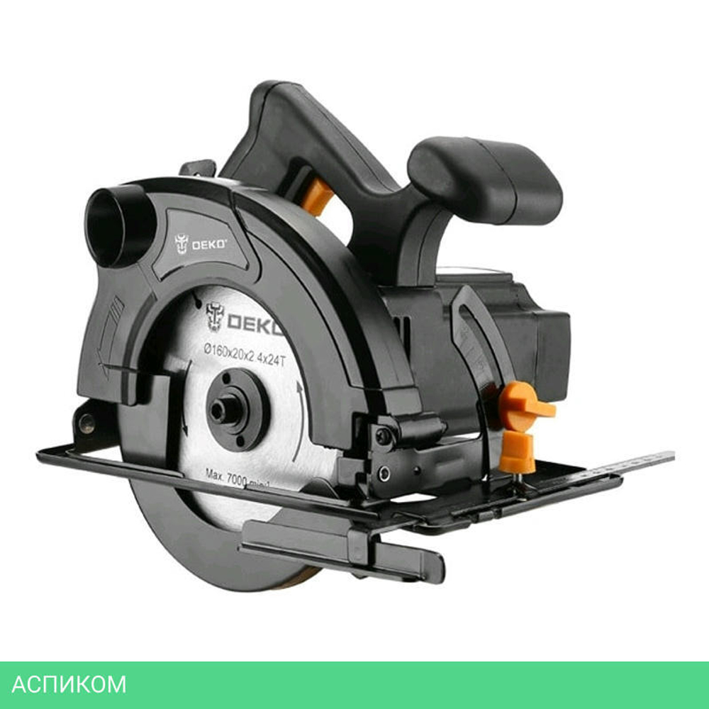 Дисковая (циркулярная) пила Deko DKCS1500-160 (063-4190)