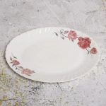 Блюдо сервировочное «Цветочная феерия» 29,5*22,5см стеклокерамика