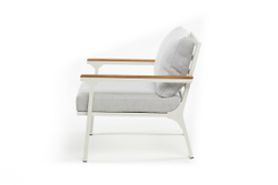 Кресло из алюминия CONCORDE белое