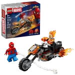 Конструктор LEGO Marvel 76335 Spider-Man vs. Ghost Rider Motorcycle