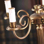 Напольный торшер в классическом стиле