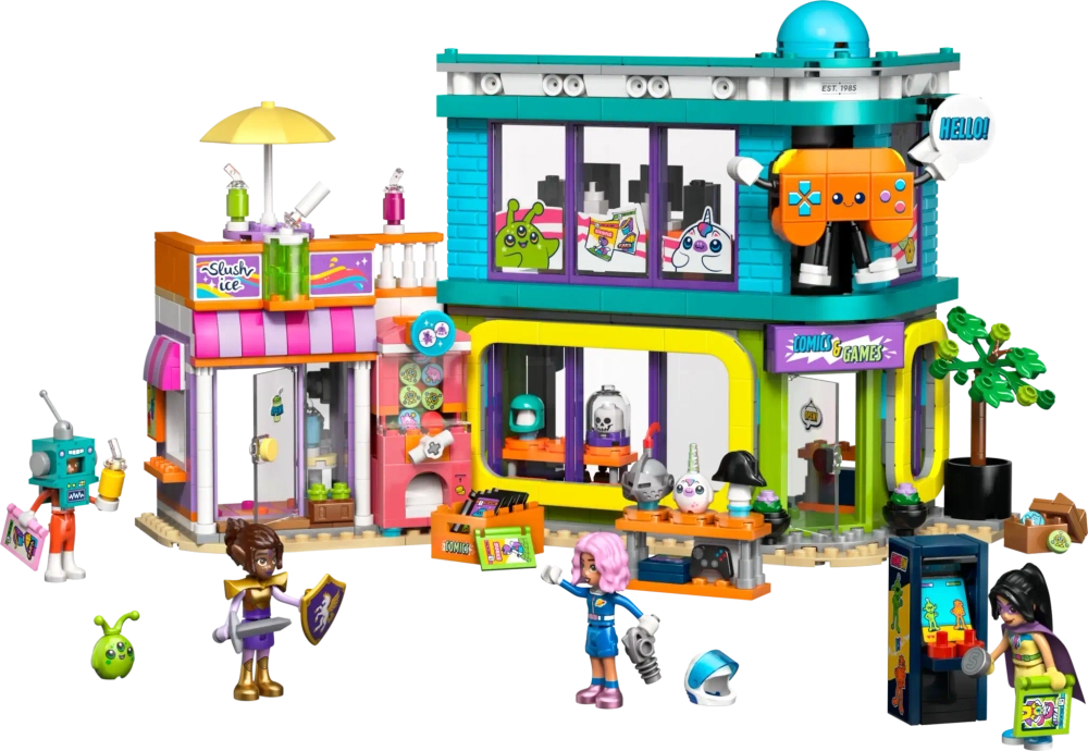 Конструктор LEGO Friends 42674 Магазин комиксов и игр