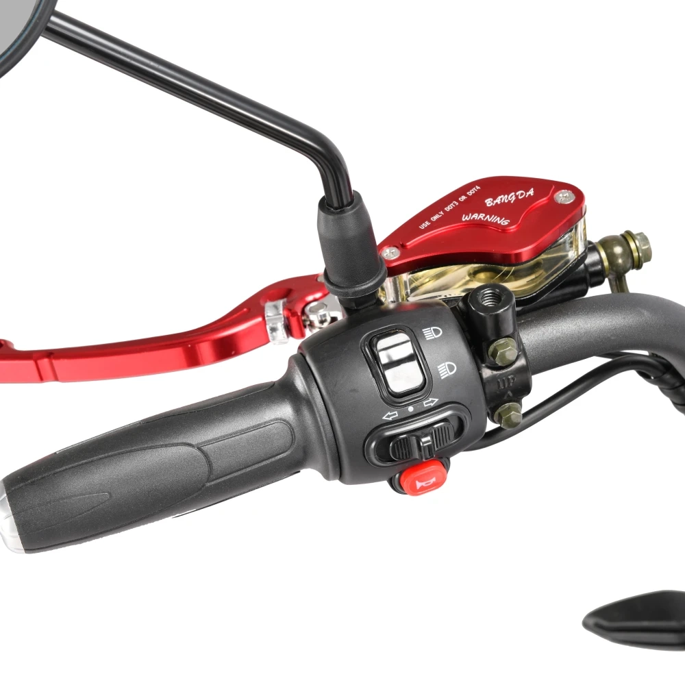 Электроскутер Cityсoco WHITE SIBERIA PRO MAX + 3950W 21AH Черный