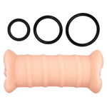 Телесный вибромастурбатор-вагина Michelle