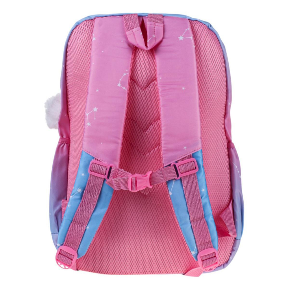 Рюкзак молодежный,44*32*12см, "Пастель", с брелоком, 2отделения, карман+боковые карманы, уплотненн.