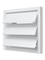 Выход стенной КФ фланец D125 жалюзи 150x150 ASA ERA