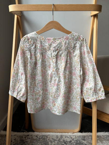 Хлопковая блузка Bonpoint, 128