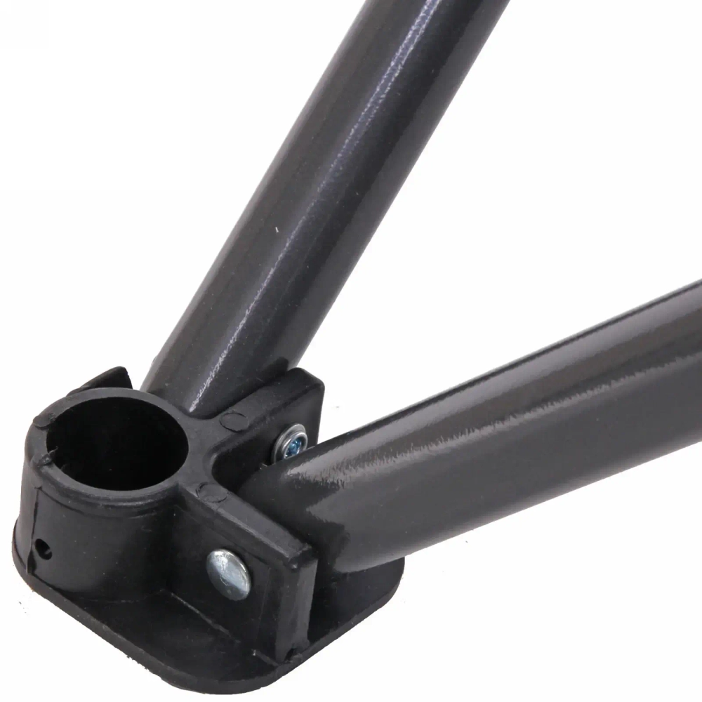 Кресло складное с подлокотниками до 120кг Турист 62*63*95см серо-зеленое