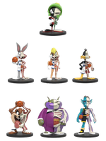 Рандомная фигурка Blind Box Mighty Jaxx Freeny's Hidden Dissectibles: Space Jam Slam Dunk
