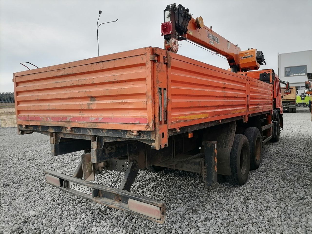 Агропромсервис 4382* на шасси КамАЗ 65115 6x4 Бортовой с КМУ 438230 (Дизельный, 11,8 л, 300 л.с., МТ