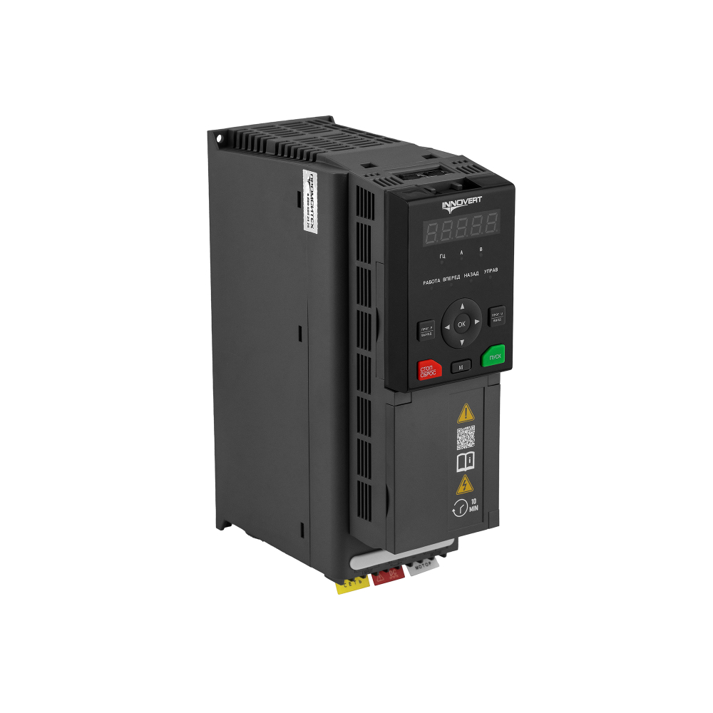 Преобразователь частоты модульный INNOVERT IMD152U21E с векторным управлением,1,5кВт, 220В, 7.0А