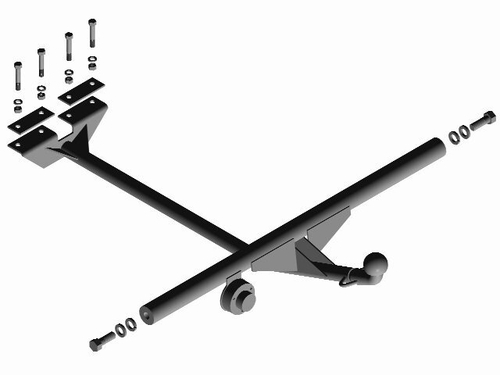 Фаркоп /2105-07/ несъемный шар (без электрики) (Трейлер)