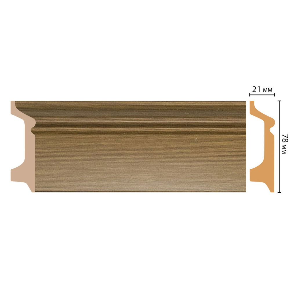Плинтус Decomaster D122 D122-73 ДМ