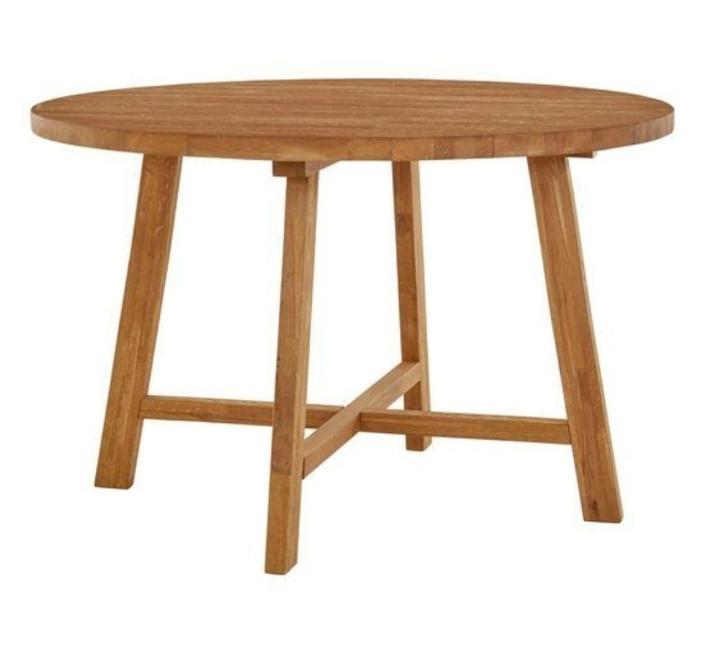 Стол Таула 140х140 круглый из дуба