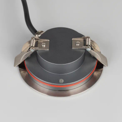 Светильник ART-GROUND-SLIM-R110-6W Warm3000 (SL, 35 deg, 24V) (Arlight, IP67 Металл, 3 года) 038163