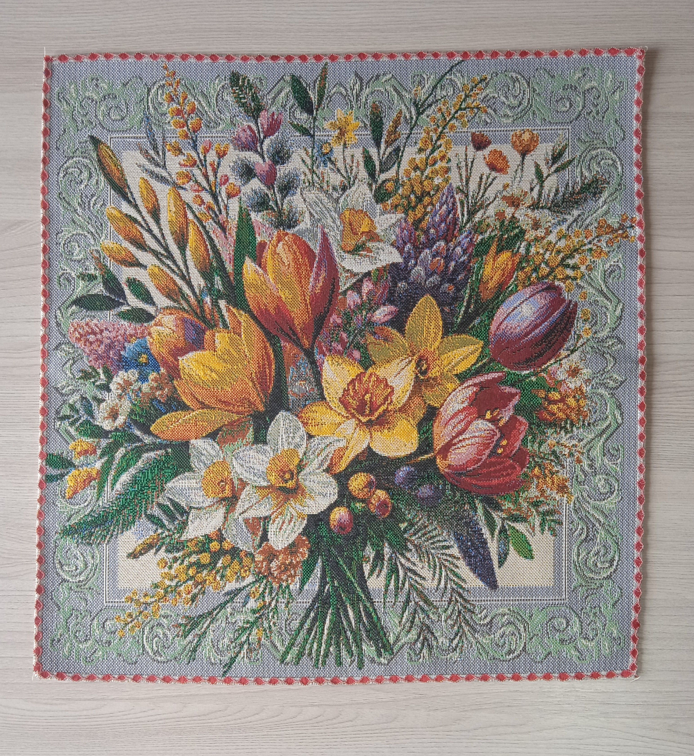 Набор декоративных сервировочных салфеток Надежда (40х40) 4шт