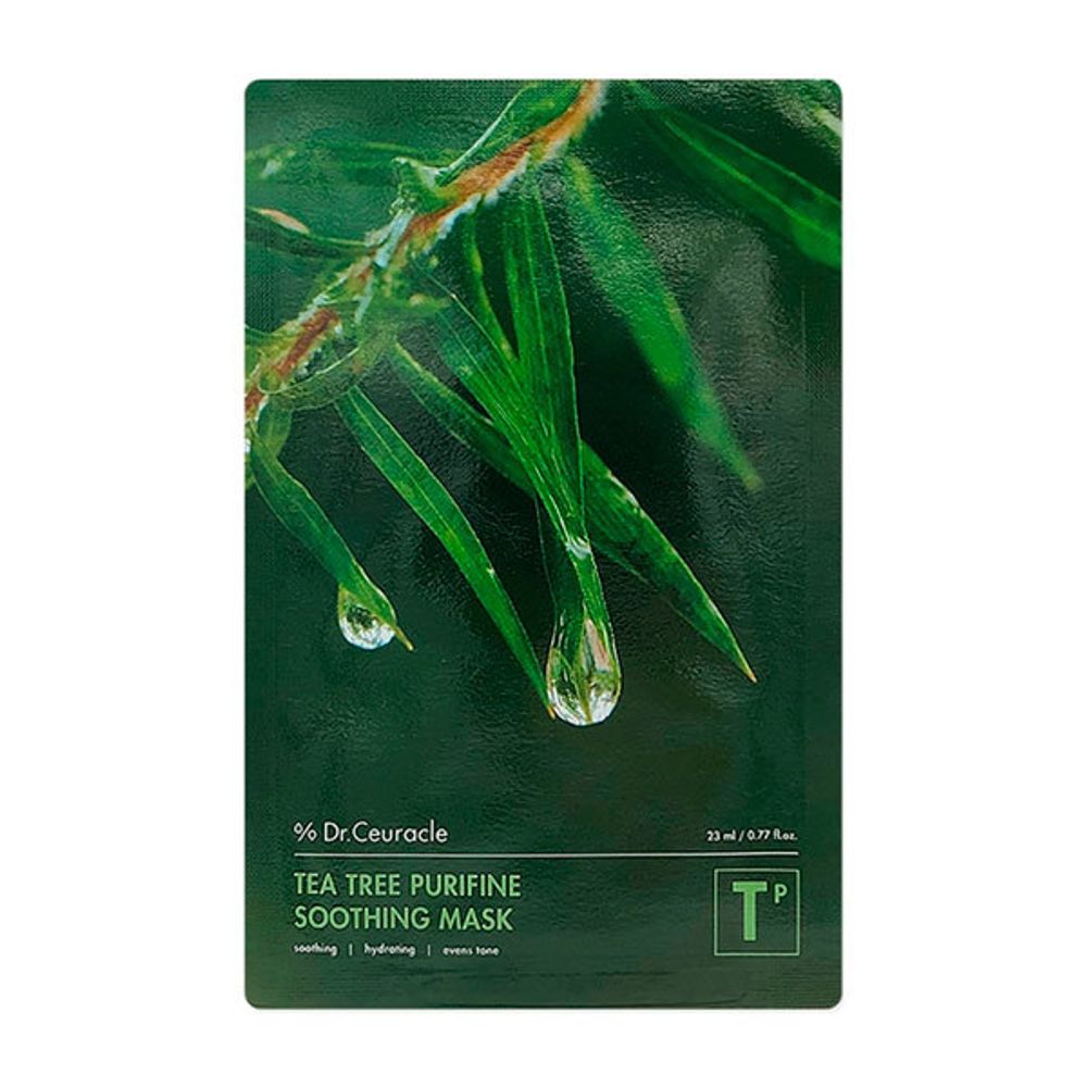 Dr.Ceuracle Tea Tree Purifine Mask успокаивающая маска для лица