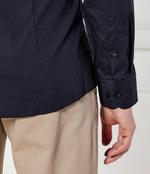 Рубашка H-HANK-S-STAN-C3-252 BOSS BLACK - темно-синий(50539176)