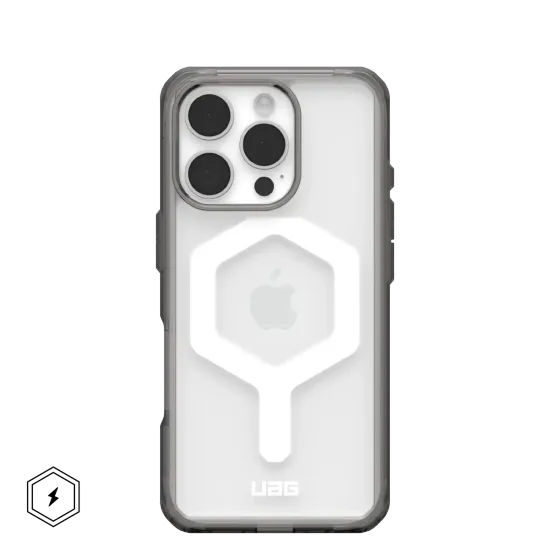 UAG Plyo with MagSafe Series Case for Apple iPhone 16 Pro Ash/White (Прозрачный)