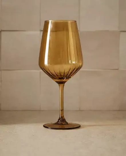 ZARA HOME БОКАЛ С УЗОРОМ В ПОЛОСКУ, РАЗНОЦВЕТНЫЙ