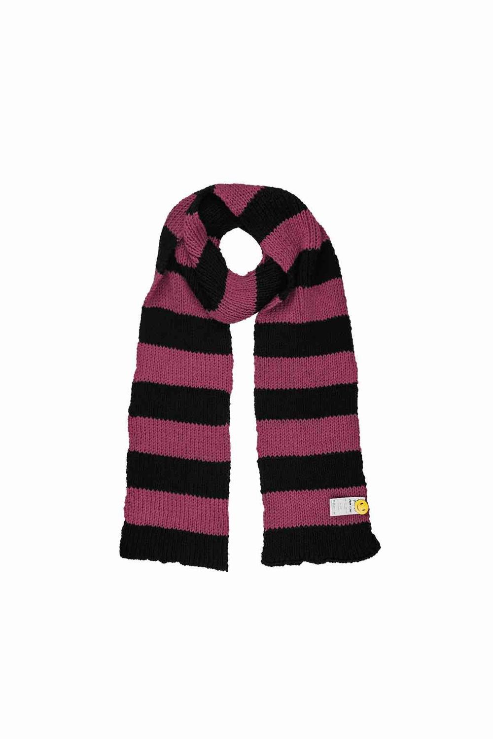 Шарф Indigo Stuff Блэк/Пинк