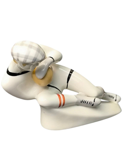 Фарфоровая статуэтка "Вратарь Яшин" (Полонне ЗХК)