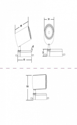 Трековый светильник Maytoni Technical TR003-1-6W3K-W