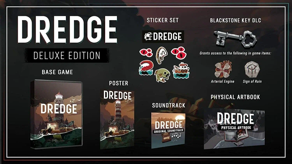 Игра Dredge. Deluxe Edition (PS5, русские субтитры)