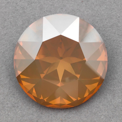 Swarovski 1201 Round FS, White Opal Golden Shadow F