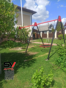 Монтаж уличных качелей Sv Sport Maxi х 2