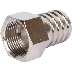 Штуцер ВР никелированный 3/4"x25 STOUT