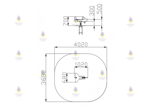 Качалка «Самолет»