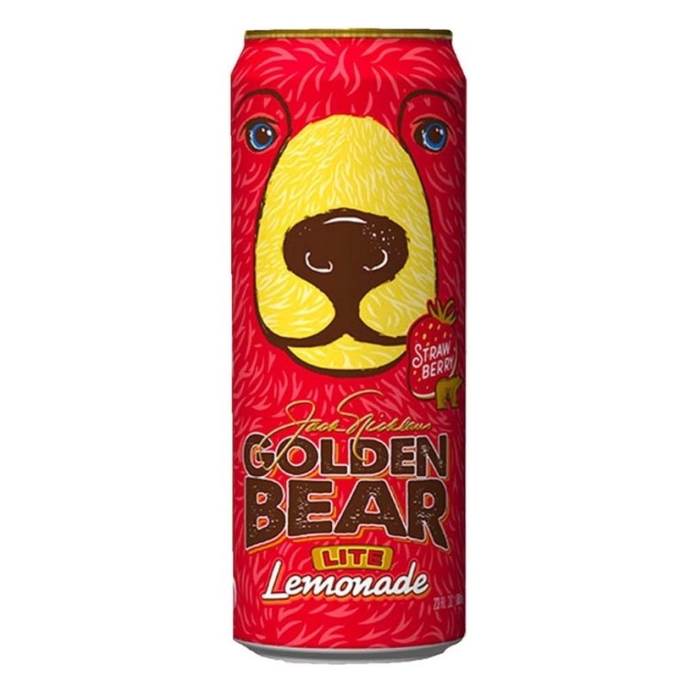 Напиток Arizona Golden Bear 680мл Клубничный лимонад