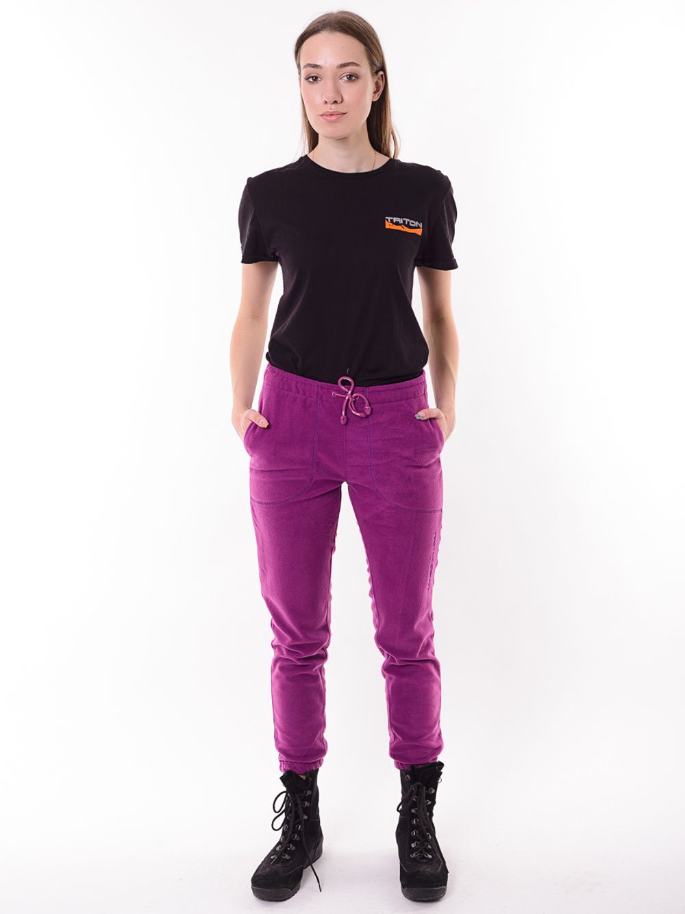 Флисовый костюм "Рич" Женский (Флис, фиолетовый) Triton