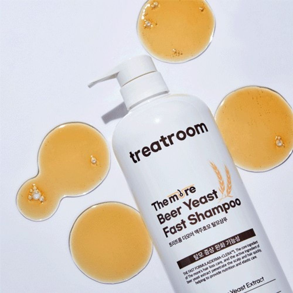 Treatroom  Шампунь против выпадения волос с экстрактом пивных дрожжей - The more Beer Yeast Anti Hair-loss Shampoo , 1030мл