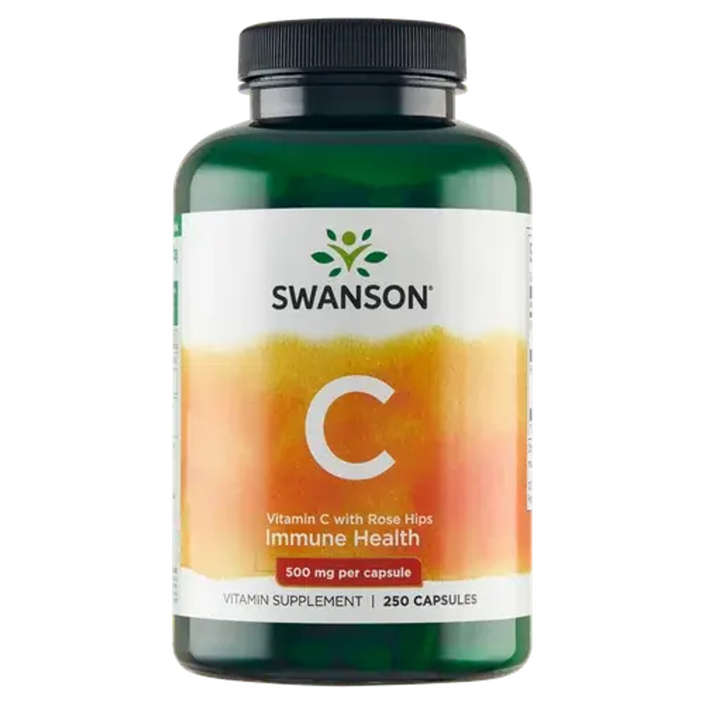 Swanson Витамин C 500 мг - 250 капсул