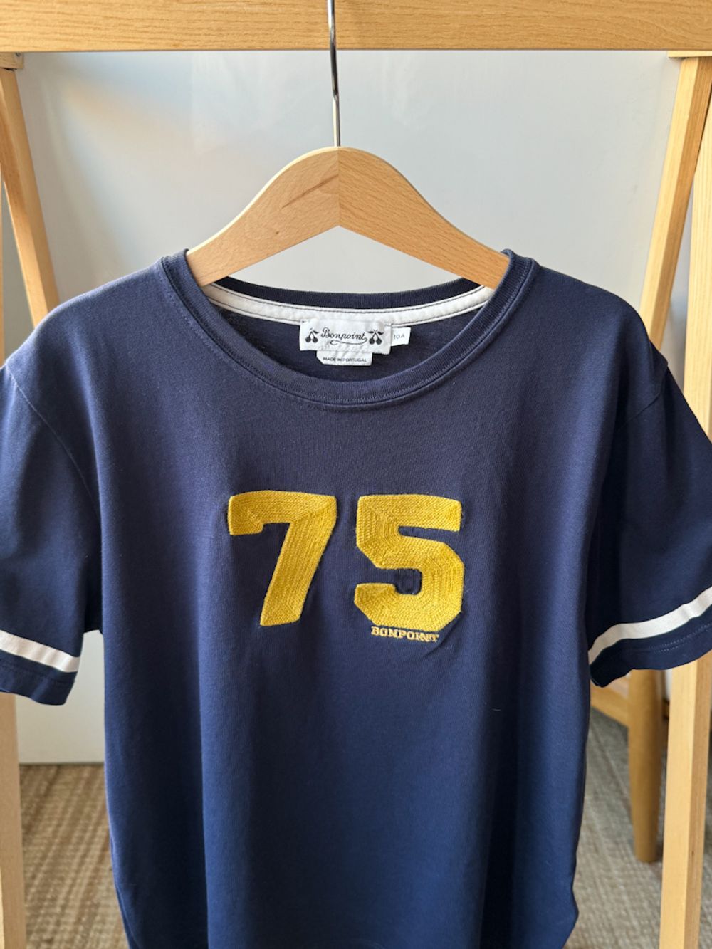 Хлопковая футболка Bonpoint, 140