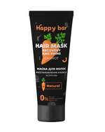 Маска для волос "Восстановление и блеск" Морковь 250 мл HAPPY BAR