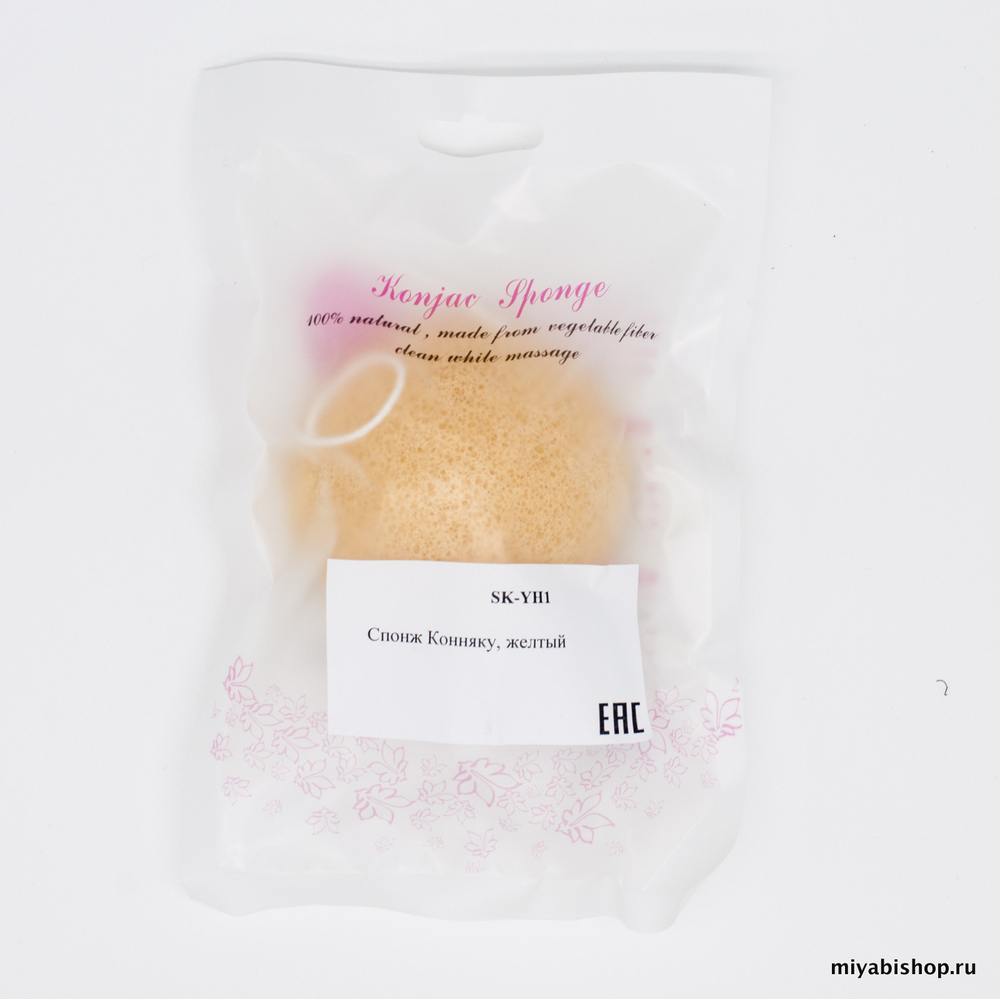 Спонж Конняку, желтый