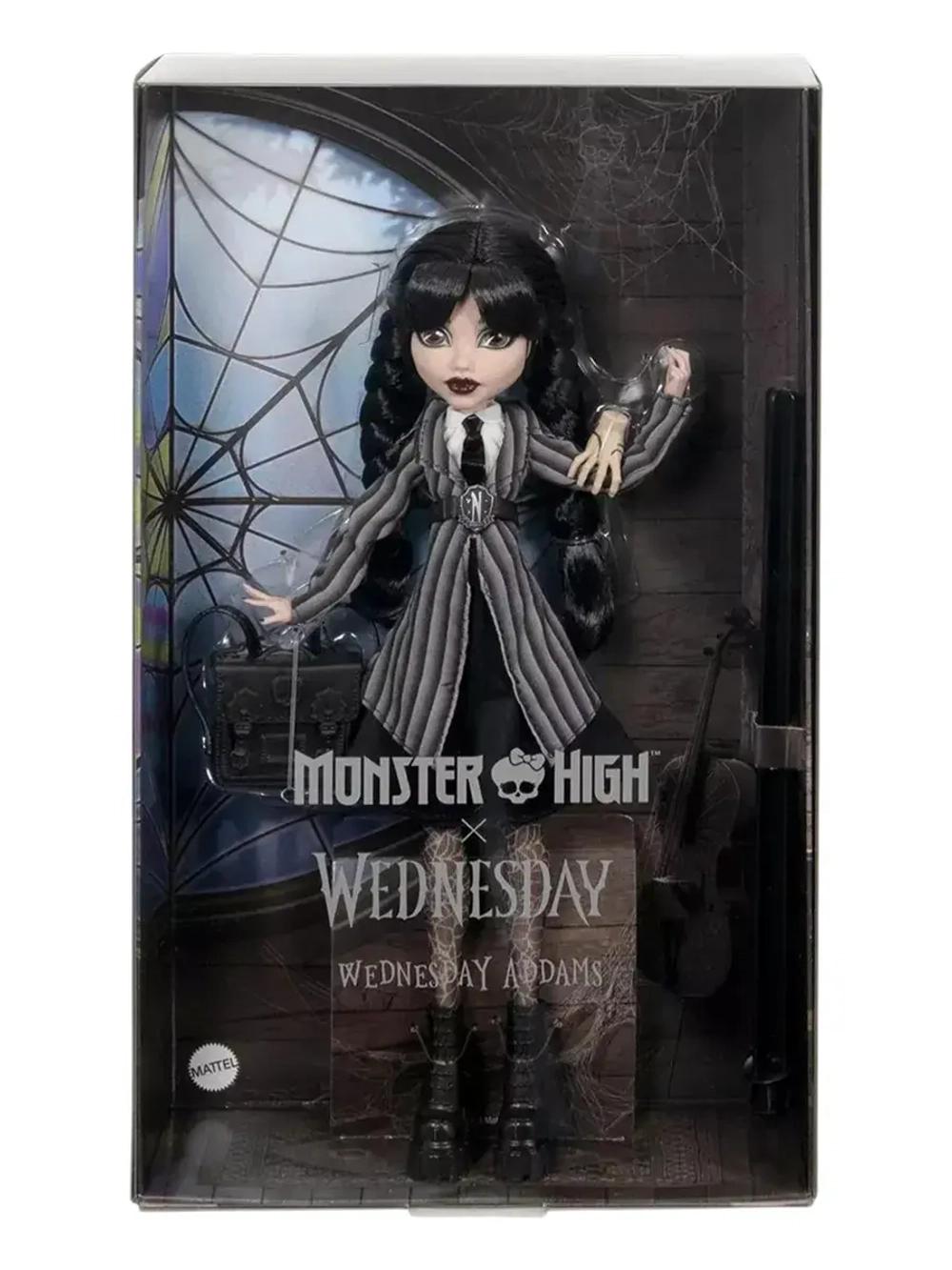 Кукла Монстр Хай Wednesday Addams HXJ04