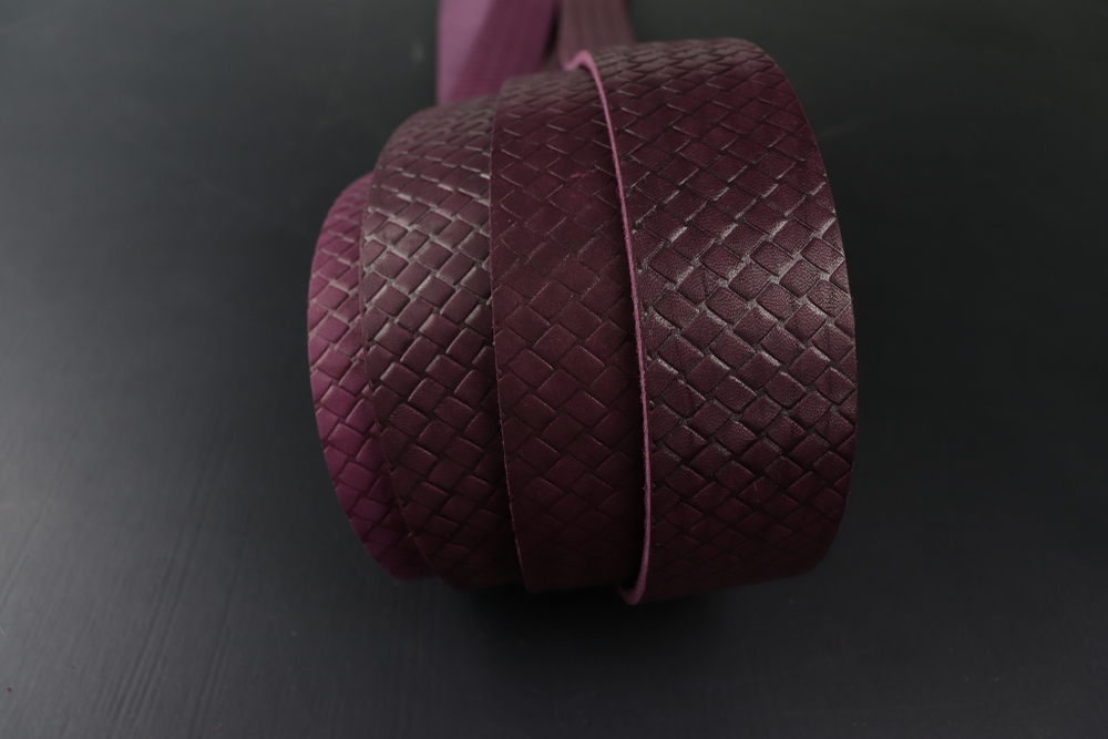 Ременная заготовка Винная + Симметрия