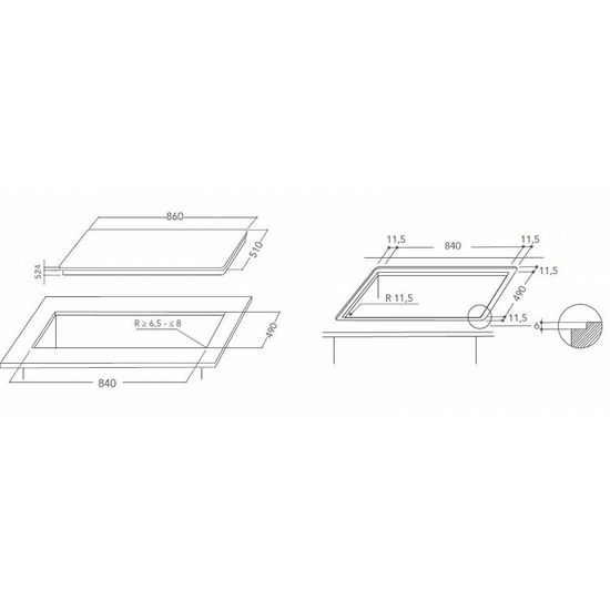 Индукционная варочная панель KitchenAid KHIP5 90510