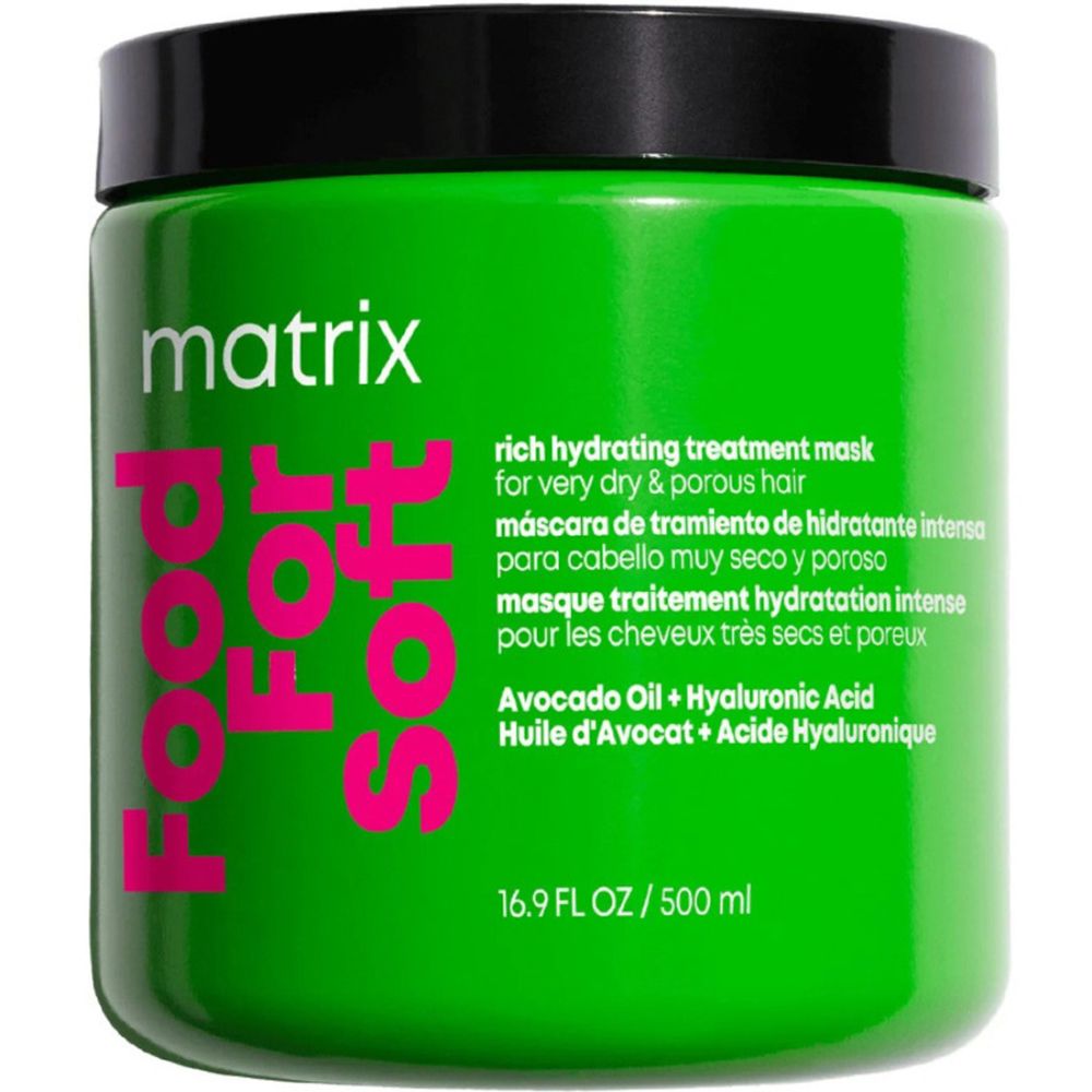 Matrix Food For Soft - профессиональная маска для интенсивного увлажнения сухих волос 500 мл
