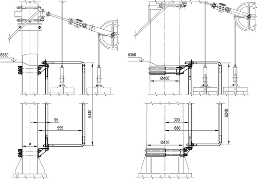 Трубчатый успокоитель грузов
