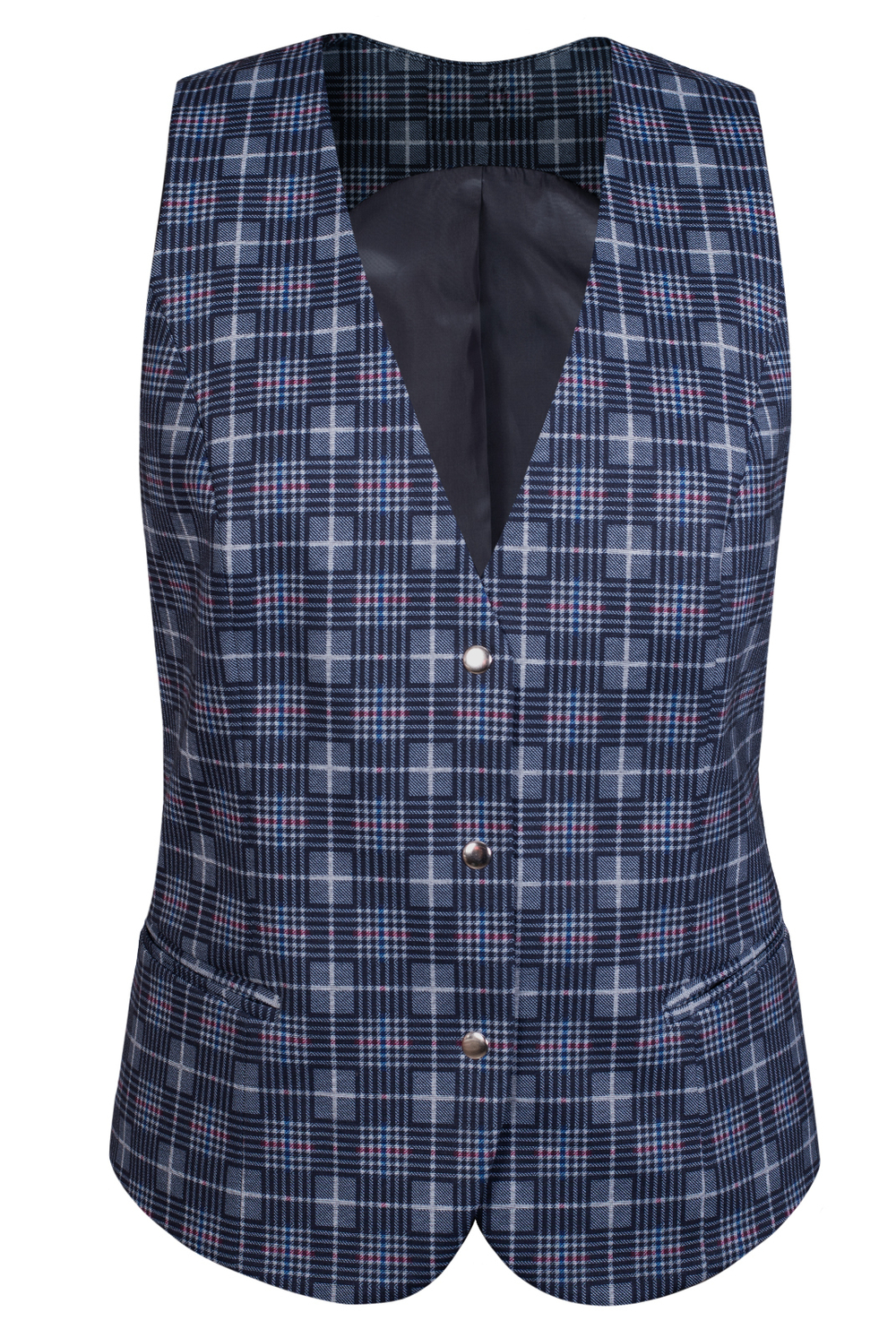 Жилет женский 3805зп, клетка #224Кл063805зп