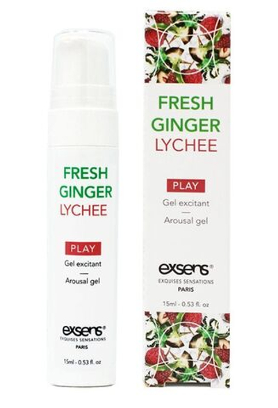 Возбуждающий гель Fresh Ginger Lychee Arousal Gel - 15 мл.