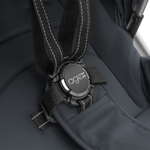 Коляска Agex Life 3 в 1 хромированная рама с автокреслом i-Safe Black ALG590 Chrome Grey (Серый)